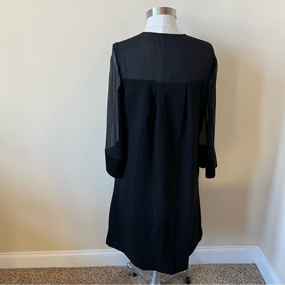 Diane Von Furstenberg DVF wool silk blend Shift dress 17682 - Picture 4 of 8